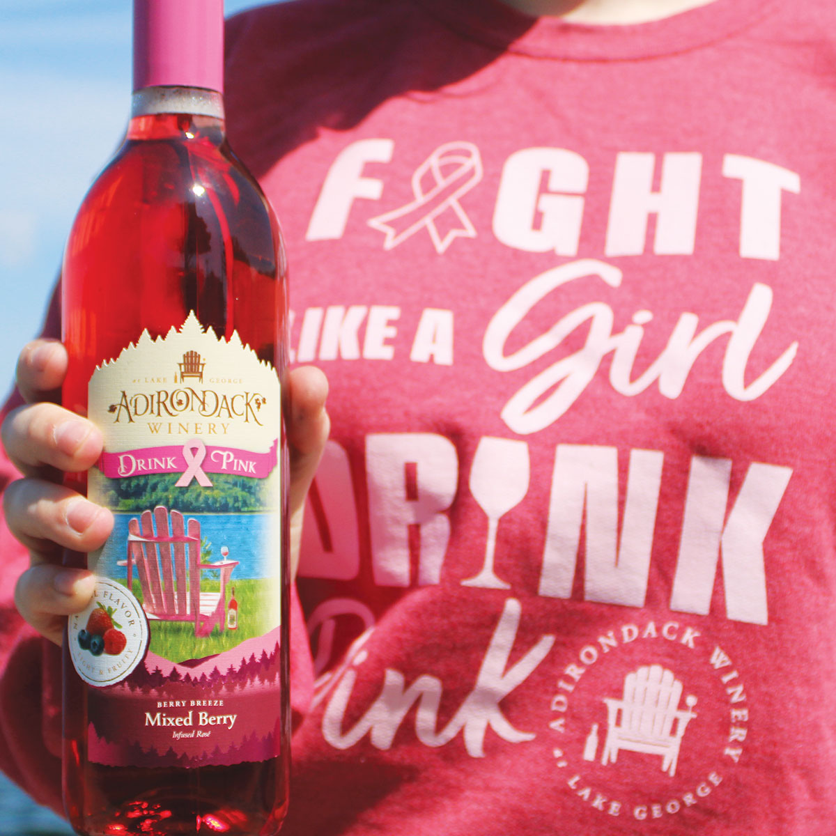 ADIRONDACK WINERY SETS $20,000 FUNDRAISING GOAL FOR 11TH ANNUAL DRINK PINK FUNDRAISER