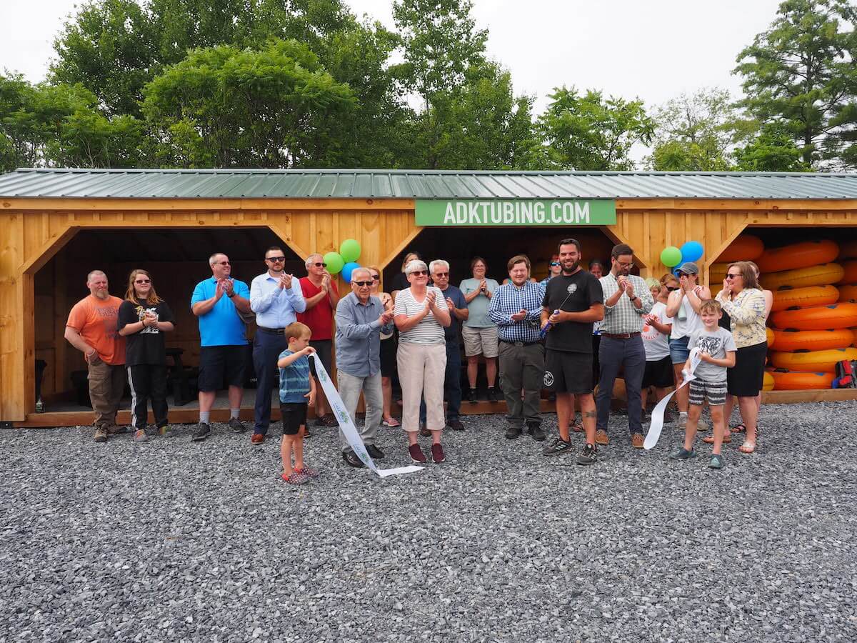 Adirondack Adventure Center Celebrates Tubing Upgrades With Ribbon